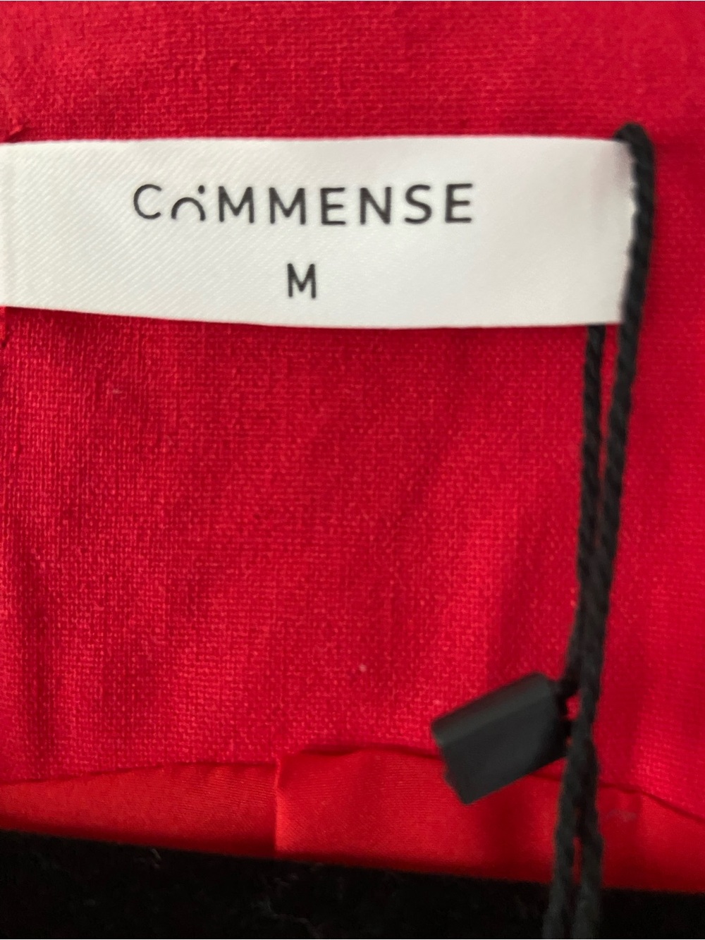 Commense Red Sleeveless Longline Vest Blazer Size M - Picture 7 of 12